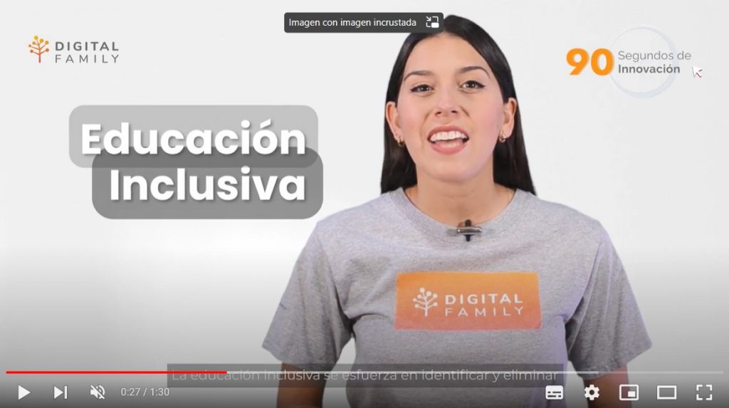 educación inclusiva - 90 segundos de innovación