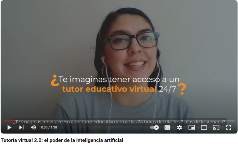 Tutoría virtual 2.0: el poder de la inteligencia artificial