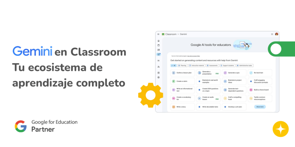 Gemini en Classroom Tu ecosistema de aprendizaje completo