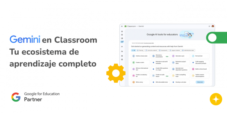 Gemini en Classroom Tu ecosistema de aprendizaje completo